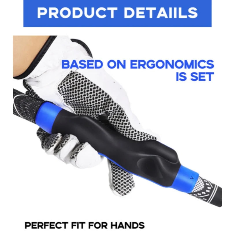 Golf Grip Trainer, Golf Training Aid, Easy To Carry to the Practice Area, Grip Trainer Club to Help Train Correct Hand Position