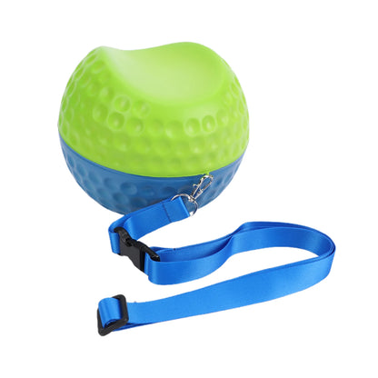 Golf Training Aid Ball with Tees Golf Ball Training Aid Adjustable Lanyard Posture Correction Swing Muscle Memory Trainer Aids
